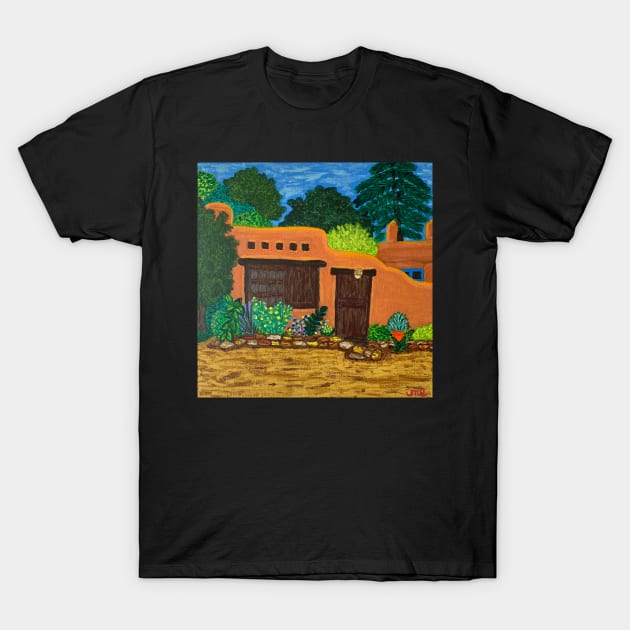 Adobe Casita T-Shirt by LuvbuzzArt